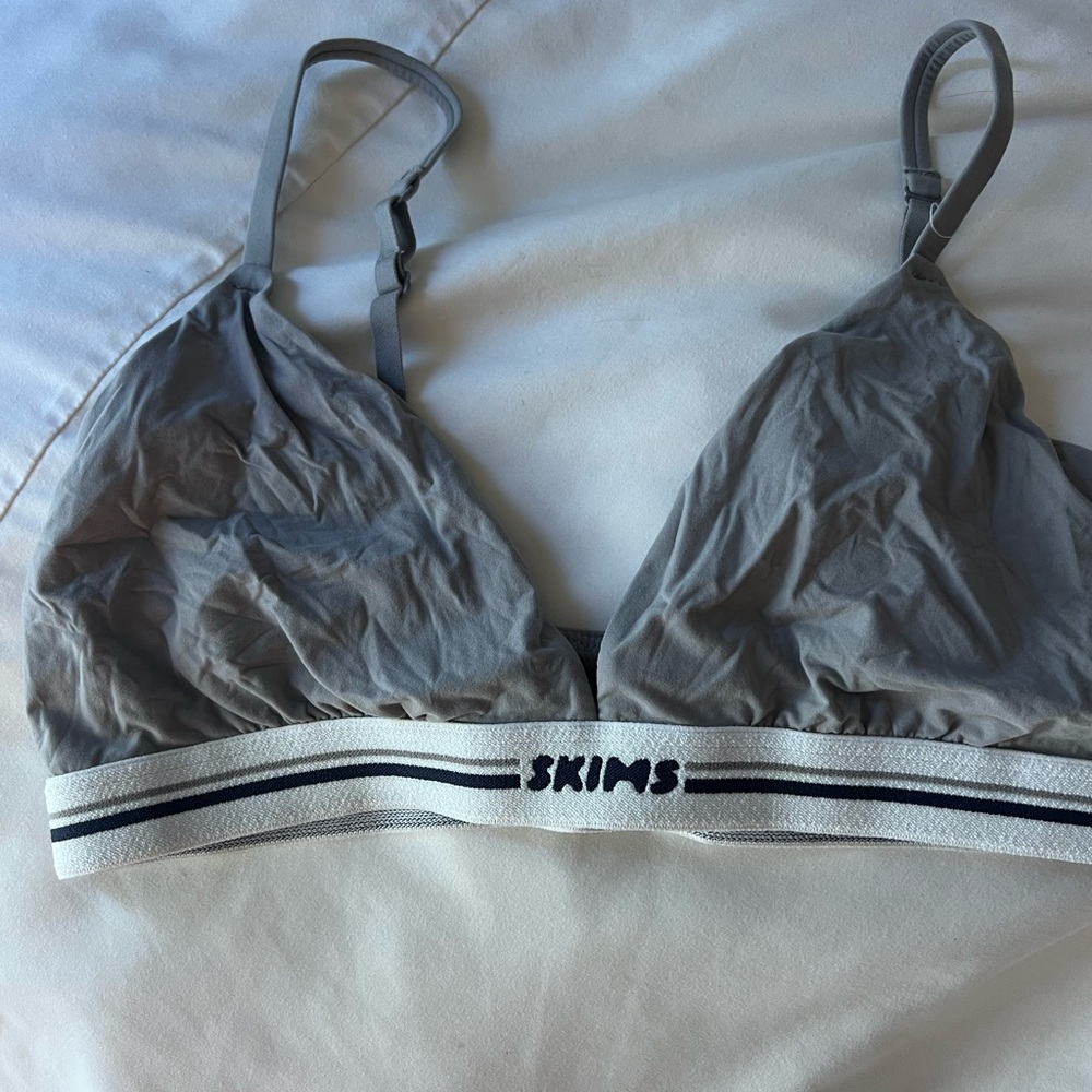 SKIMS Gray Bralette